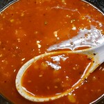 平九郎R - 真っ赤で泥系のスープ