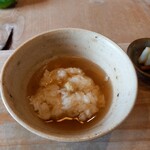 味道広路 - 精進料理的な豆腐とあんかけご飯