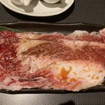 博多 焼肉 八十八 - すき焼きカルビ