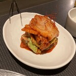 博多 焼肉 八十八 - 白菜キムチ