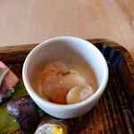 味道広路 - 甘海老と白豆