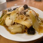 南海飯店 - かたい焼ソバ