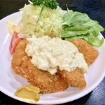 十八番 - スズキのフライ。