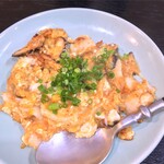 十八番 - 帆立のネギ味噌焼き。