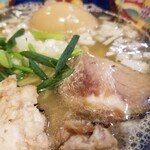 塩そば専門店 桑ばら - 焼きあご煮干しと牛スジの塩