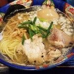 塩そば専門店 桑ばら - 焼きあご煮干しと牛スジの塩