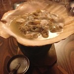 かき混ぜて軽く火を通して。