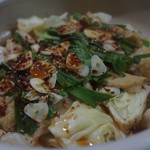 一路 - モツ鍋（醤油）火入れ後