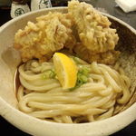 とり天ぶっかけ