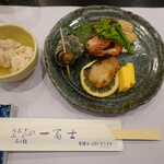 Ichifuji - 白子、栄螺、焼き魚