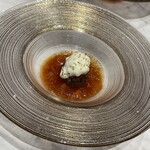 164483369 - ラクレットチーズのミニコロッケ　トマトカポナータソース