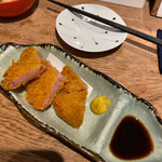 浅草おと - ハムカツ