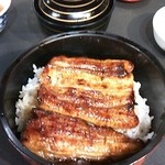 ての字 - 鰻丼ダブル♪と肝吸い( ´∀｀)