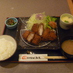 Tonkatsu Inaba Wakou - 合い盛り御膳　1430円