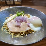 中華そば 上田製麺店 - 温玉和え玉