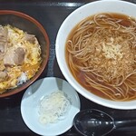 江戸そば 孫吉 - 親子丼セット