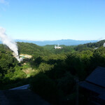 旅館山翠 - 部屋からの景色　まさに秘湯！