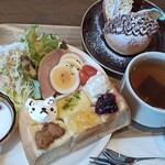 ゴッチェコーヒー - トッピングトーストset