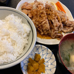 綿徳 - 唐揚げ定食780円税込