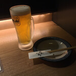 Sumibiyaki Takasago - 生ビール
