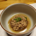 酒肴 新屋敷 - 大根そぼろ
