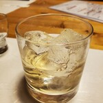 酒肴 新屋敷 - 梅酒ロック