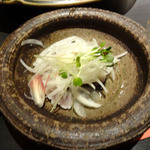 Uoichiba Komatsu - さわらの塩タタキ
