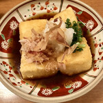 やるき茶屋 - 揚げ出し豆腐＠480