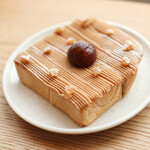 スイドウミチ コーヒー - マロントースト☆