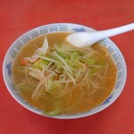 黒恵屋食堂 - タンメン なんと！450円　味はく○まやの塩バターラーメン系統の味