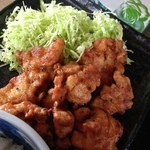 蘭ち - 2012,12,21　唐揚げ定食500円