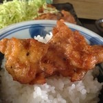 蘭ち - 2012,12,21　唐揚げ定食500円