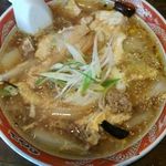 いせのじょう - 辛口白菜ラーメン６００円＋たまごとじ５０円
