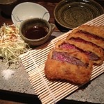 器楽亭 - ビフカツ　これは！うまい！