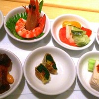 礼華　青鸞居 - 前菜盛り合わせ