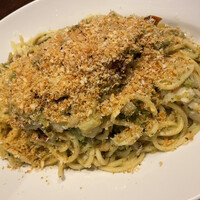 クッチーナ イタリアーナ アリア 六本木 - 鱈とブロッコリーのペペロンチーノ（大盛り）