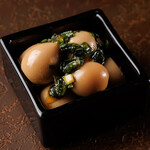 29. Quail egg pickled with umami