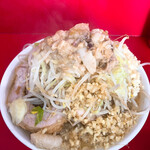 ラーメン二郎 - さて、頂きまーす❣️