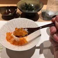 鮨 青海 北新地 - イクラ小丼