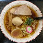 恵庭 おとん食堂 - 小鳩ラーメンのアップ