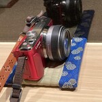 あじゅう田 - カメラ置きもあります