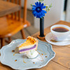 cafe 2u - 料理写真:紅イモのカスタードタルト