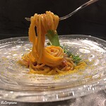 カーサ・デル・チーボ - ｻﾌﾗﾝが練り込まれたﾊﾟｽﾀ