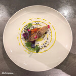 カーサ・デル・チーボ - 鰆の瞬間燻製とﾍﾍﾟﾛﾅｰﾀ