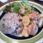 グリーティング - おまかせランチ、エビマヨに雑穀米