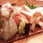 高原誠吉食堂 - おつくり盛り合わせ