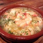 尾道中華そば ボラーチョ - 小海老のアヒージョ