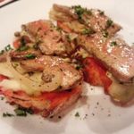 尾道中華そば ボラーチョ - フォアグラと焼き野菜