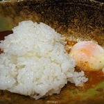 中華そば くにまつ - ごはん投入