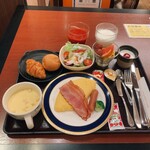 大阪新阪急ホテル - 洋定食　朝食付きのプランなので宿泊代に込みです